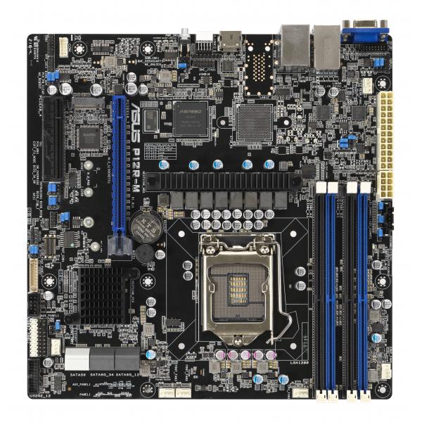 ASUS P12R-M - Motherboard - micro ATX - LGA1200-Sockel