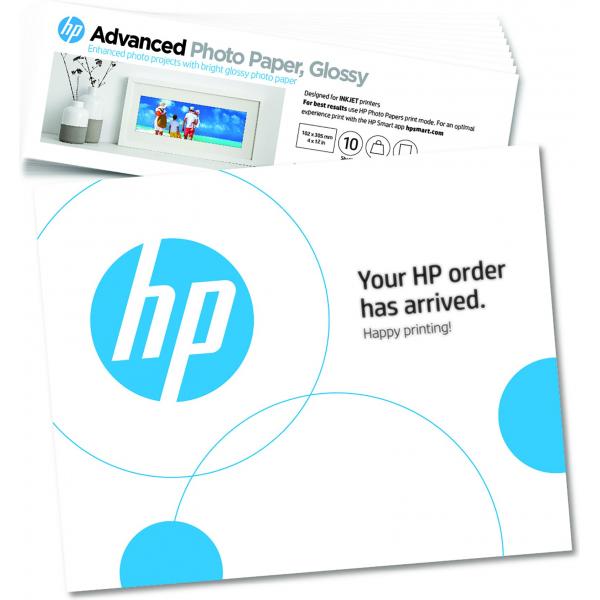 HP Advanced - Lucida - 10,5 mil - 102 x 305 mm