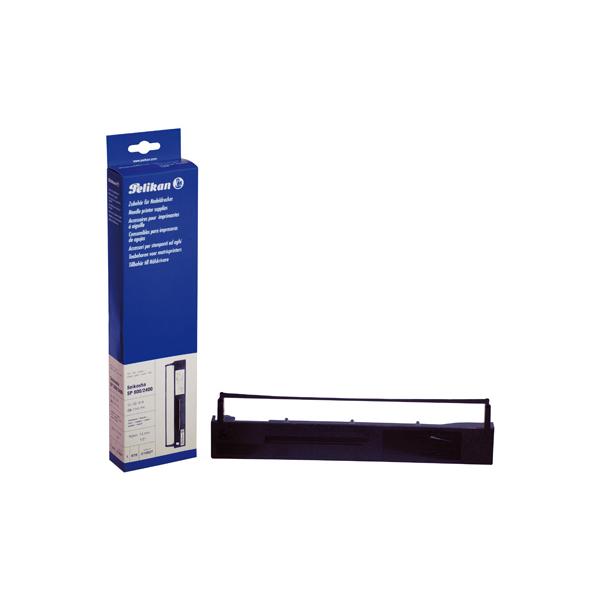 Pelikan Nero - 13 mm x 14 m - Nastro - per SEIKOSHA SL-80, SP-1000, 1200, 1600, 180, 1900, 2000, 2400, 800