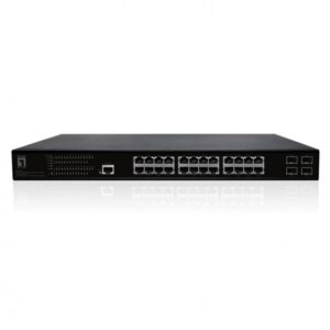LevelOne GEP-2861 - Switch - gestito - 24 x 10/100/1000 (PoE+)