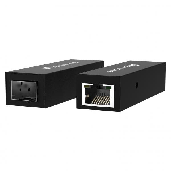 LevelOne GVT-1001 - Convertitore multimediale - 1GbE - 10Base-T, 100Base-TX, 1000Base-T, 1000Base-X - RJ-45 / SFP (mini-GBIC)