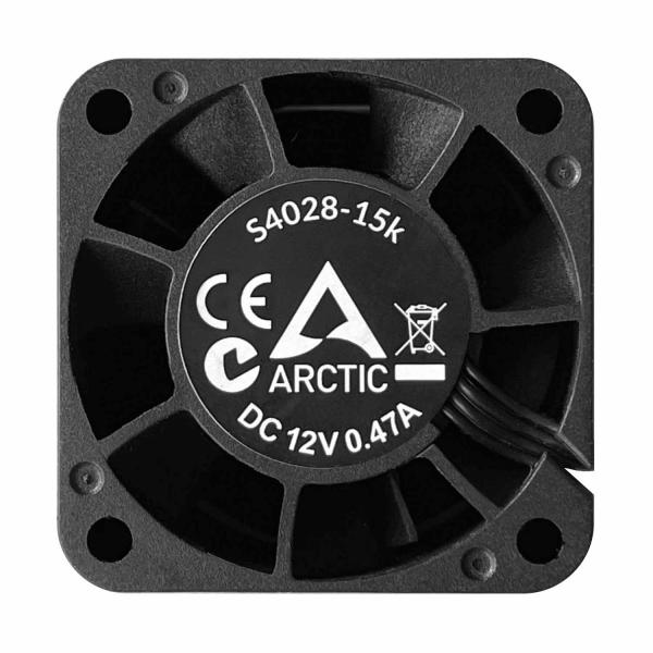 Arctic S4028-15K - 40 mm Server Lüfter, Ventilator, 4 cm, 1400 RPM, 15000 RPM, 19,23 cfm, 32,67 m³/h