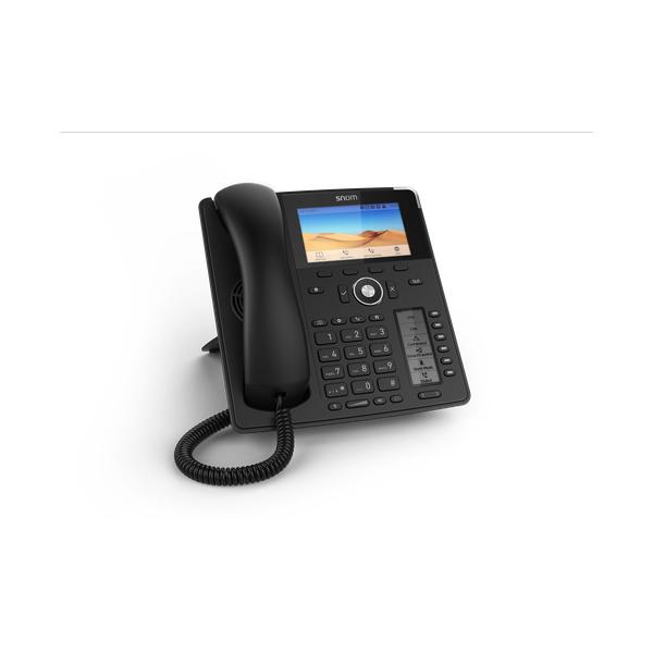 Snom D785N - Telefono IP - Nero - Cornetta cablata - In banda - Fuori banda - Informazioni SIP - 12 linee - 10000 voci