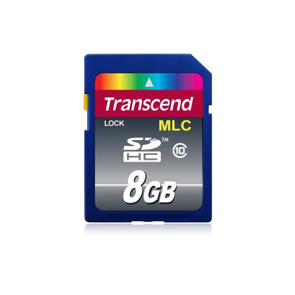 Transcend Flash-Speicherkarte - 8 GB - Class 10