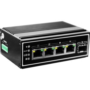 LevelOne IGP-0502 - Switch - da -40 °C a 75 °C - 4 x 10/100/1000 (PoE+)