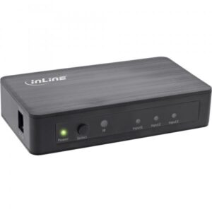 InLine HDMI Switch - 3-fach - 4K2K@60Hz - HDCP 2.2