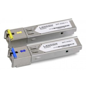 Lancom SFP-BiDi1550-SC1 - SFP (Mini-GBIC)-Transceiver-Modul - 1GbE - 1000Base-BX20 - SC/UPC Einzelmodus - bis zu 20 km - 1310 nm / 1550 nm (Packung mit 2)