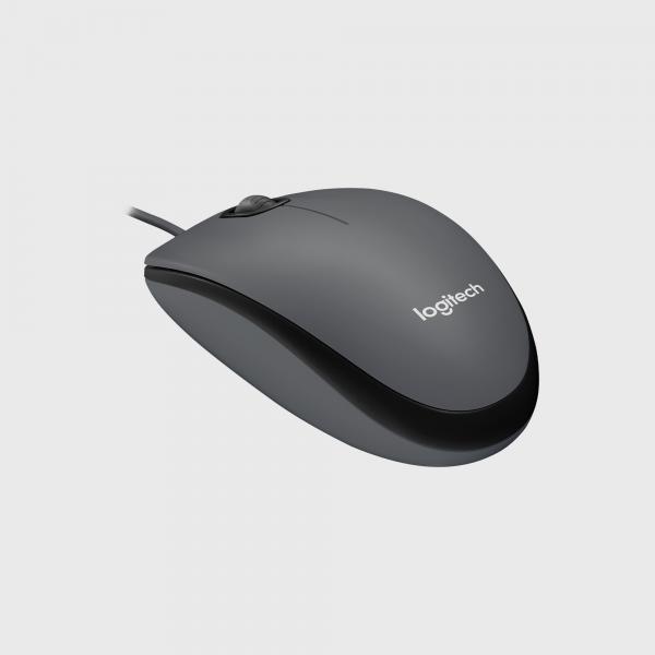 Logitech M100 - Mouse - grandezza naturale - per destrimani e mancini