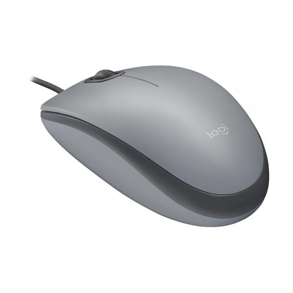 Logitech M110 Silent - Mouse - per destrimani e mancini