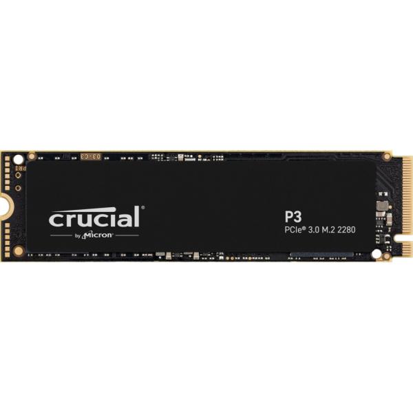 Crucial P3 - SSD - 1 TB - interno - M.2 2280 - PCIe 3.0 (NVMe)