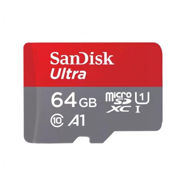 SanDisk Ultra - Scheda di memoria flash (adattatore da microSDXC a SD incluso)