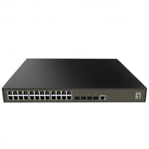 LevelOne GEL-2871 - Switch - gestito - 24 x 10/100/1000 + 4 x combinazione gigabit SFP