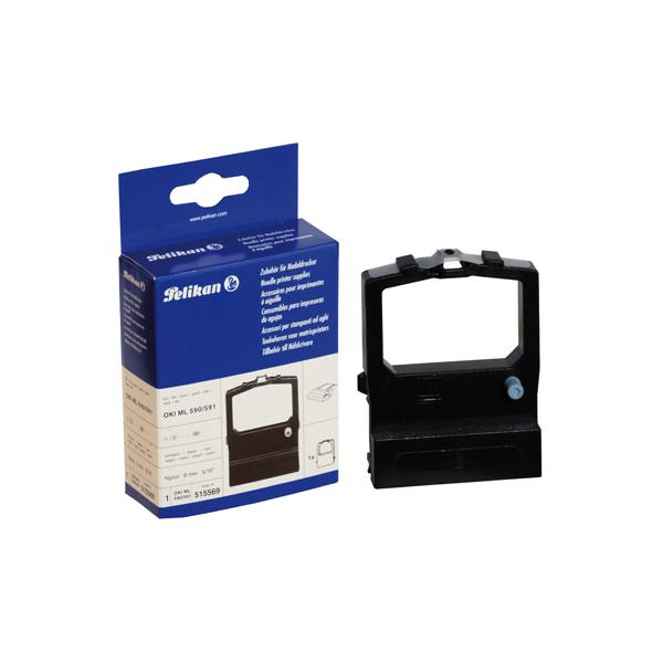 Pelikan Nero - Nastro - per OKI Microline 520