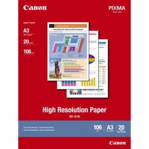 Canon HR-101 - A3 (297 x 420 mm) 20 fogli di carta comune
