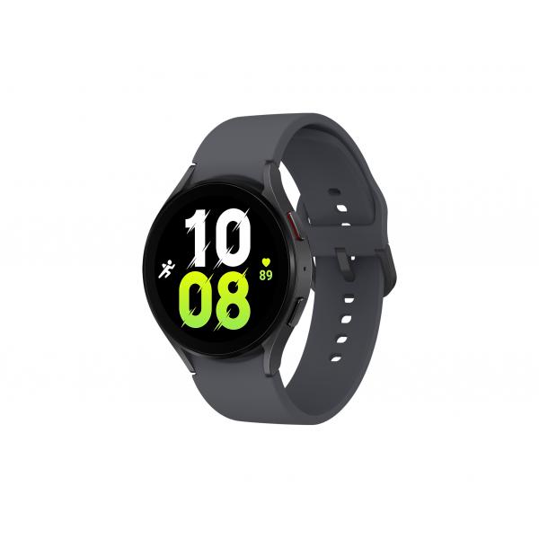 Samsung Galaxy Watch5 - 44 mm - Carbon-Schwarz - intelligente Uhr mit Sportband - Anzeige 3.46 cm (1.4")
