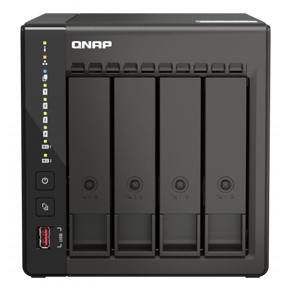 QNAP TS-453E-8G, NAS, Tower, Intel® Celeron®, J6412, 8 GB, 8 TB