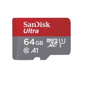 SanDisk Ultra - Scheda di memoria flash (adattatore da microSDXC a SD incluso)