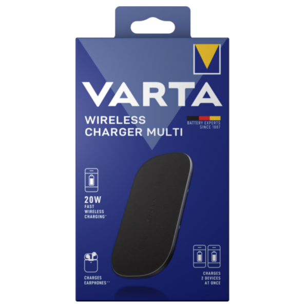 Tappetino di ricarica induttivo Varta - 20 Watt - 3 A