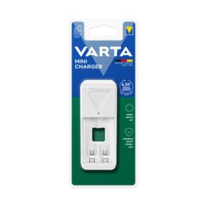 Varta Easy Charger - Caricabatterie da 4,5 ore - (per 2xAA/AAA)
