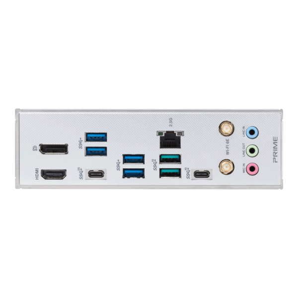 ASUS Prime Z790-A WIFI - scheda madre - ATX - presa LGA1700 - chipset Z790 - USB-C 3.2 Gen 2x2, USB-C 3.2 Gen2, USB 3.2 Gen 1, USB 3.2 Gen 2 - LAN 2.5 Gigabit, Wi-Fi 6, Bluetooth - grafica integrata (CPU richiesta)