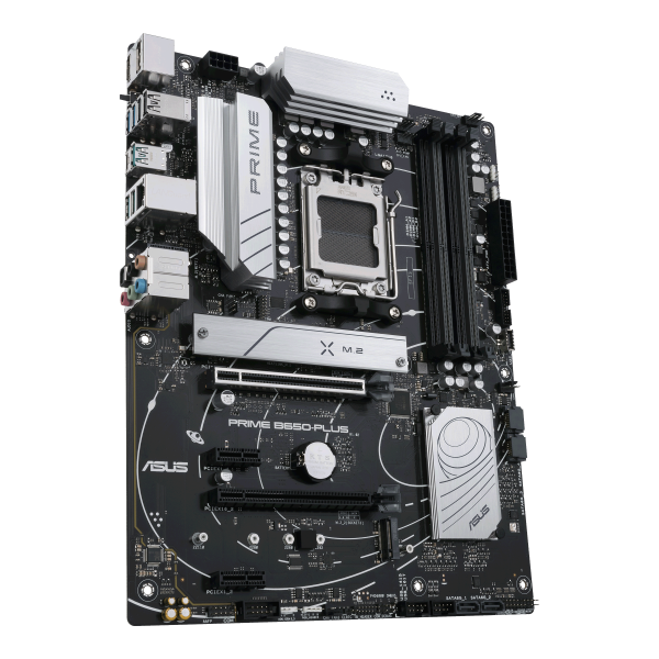 ASUS Prime B650-Plus - scheda madre - ATX - Socket AM5 - chipset AMD B650 - USB-C 3.2 Gen2, USB 3.2 Gen 2, USB 3.2 Gen 1, USB-C 3.2 Gen 1 - 2.5 Gigabit LAN - grafica integrata (CPU richiesta)