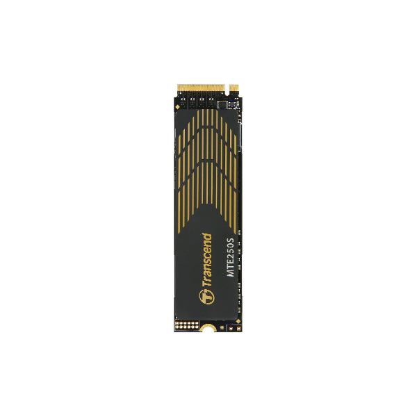 Transcend MTE250S - SSD - 2 TB - interno - M.2 2280 (fronte-retro)