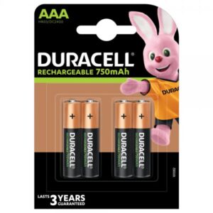 Duracell StayCharged - Batteria 4 x AAA - NiMH - (ricaricabile)