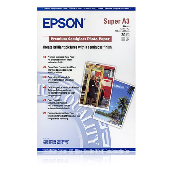 Carta fotografica semilucida Epson Premium - Semilucida - A3 plus (329 x 423 mm)