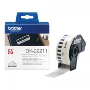 Brother DK-22211 - Bianco - Etichette in rotolo (2,9 cm x 15,2 m).