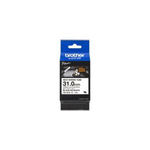Brother HSe-261E - Nero su bianco - Rotolo (3,1 cm x 1,5 m)