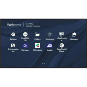 ViewSonic CDE7530 - Display LCD serie CDE30 con diagonale da 190 cm (75") con retroilluminazione a LED - Segnaletica digitale - con lettore multimediale SoC - 4K UHD (2160p)
