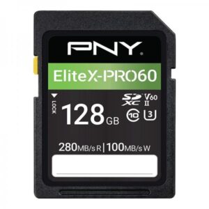 PNY EliteX-PRO60 - Scheda di memoria flash - 128 GB