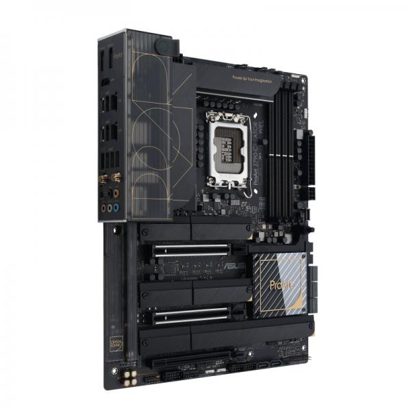 ASUS ProArt Z790-CREATOR WIFI - scheda madre - ATX - presa LGA1700 - chipset Z790 - USB4, USB 3.2 Gen 2, USB-C 3.2 Gen 2x2, USB 3.2 Gen 1 - 10 Gigabit LAN, 2.5 Gigabit LAN, Wi-Fi 6E, Bluetooth - Grafica integrata (CPU richiesta)