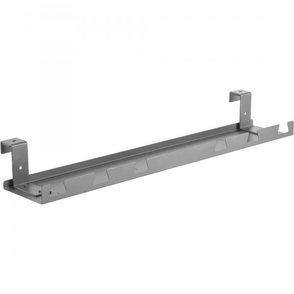 Ripiano/gestione cavi InLine per montaggio sotto tavolo - grigio