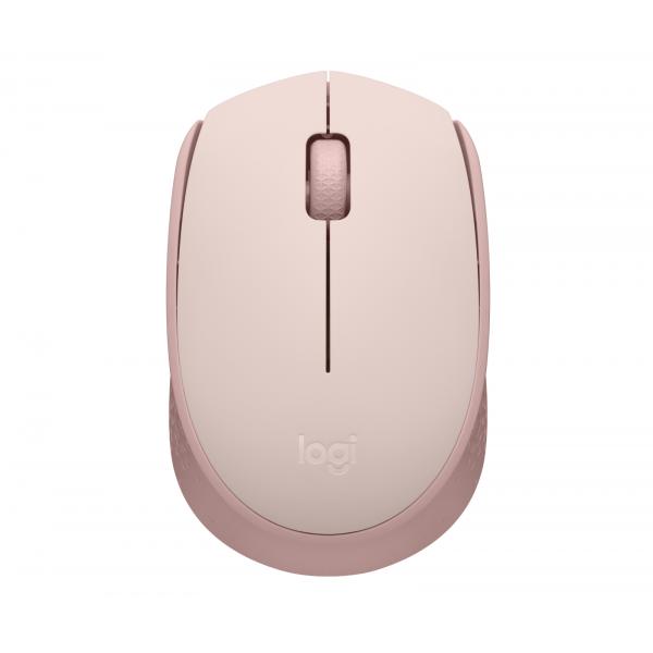 Logitech M171 - Maus - rechts- und linkshändig - optisch - 3 Tasten - kabellos - 2.4 GHz - kabelloser Empfänger (USB)