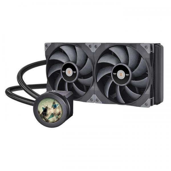 Thermaltake TOUGHLIQUID Ultra 280 - Sistema di raffreddamento a liquido del processore - (per: LGA1156, AM2, AM2+, AM3, LGA1155, AM3+, LGA2011, FM1, FM2, LGA1150, LGA2011-3, LGA1151, AM4, LGA2066, LGA1200, LGA1700, AM5)