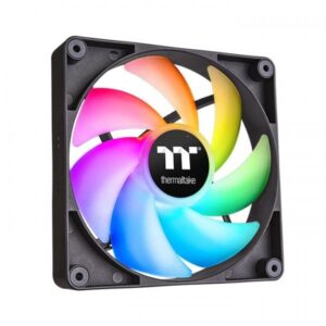 Thermaltake CT120 ARGB Sync - Ventola per case - 120 mm - Nero (confezione da 2)