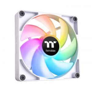 Thermaltake CT120 ARGB Sync - Ventola per case - 120 mm - Bianco (confezione da 2)