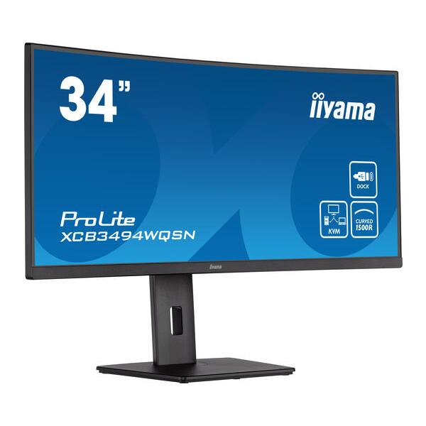 Iiyama ProLite XCB3494WQSN-B5 - Monitor LED - curvo - 86,4 cm (34")