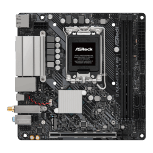 ASRock B760M-ITX/D4 WiFi - scheda madre - Mini-ITX - presa LGA1700 - chipset B760 - USB 3.2 Gen 1, USB-C 3.2 Gen 2x2 - Bluetooth, Gigabit LAN, Wi-Fi - grafica integrata (CPU richiesta)