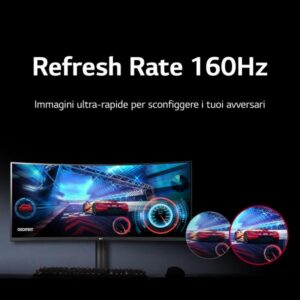 LG 34WP65CP-B, 86,4 cm (34"), 3440 x 1440 Pixel, UltraWide Quad HD, LED, 5 ms, Nero