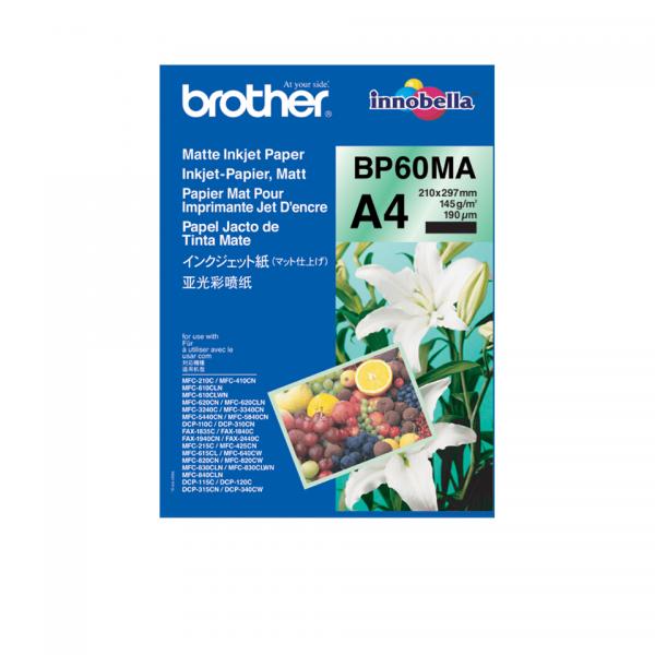 Carta opaca per stampanti a getto d'inchiostro Brother BP60MA - Opaca - A4 (210 x 297 mm)
