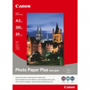 Carta fotografica Canon Plus SG-201 - Semilucida - A3 (297 x 420 mm)