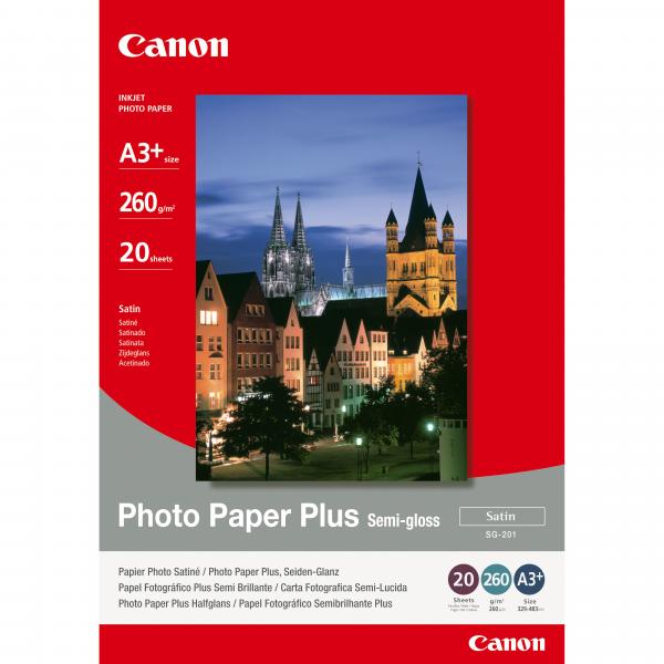 Carta fotografica Canon Plus SG-201 - Semilucida - A3 plus (329 x 423 mm)