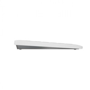 Cherry Stream, cablato e amp; Senza fili, wireless RF + USB, QWERTY, bianco