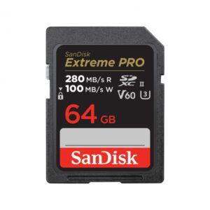 SanDisk Extreme Pro - Scheda di memoria flash - 64 GB