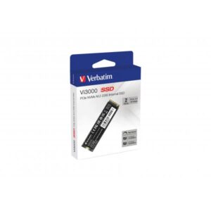 Verbatim Vi3000 - SSD - Elevata resistenza - 2 TB - interno - M.2 2280 - PCIe 3.0 x4 (NVMe)