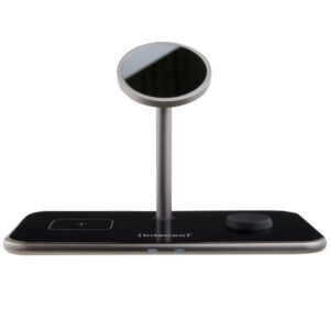 Intenso MB13 - Caricabatterie wireless - 3 in 1, magnetico + alimentazione AC