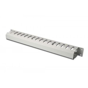 Pannello di gestione cavi DIGITUS con coperchio rimovibile per armadi da 483 mm (19), 1U