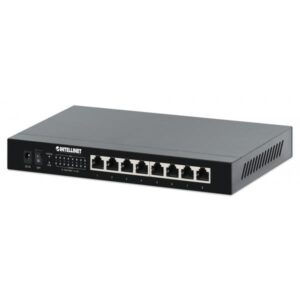 Switch Intellinet - Ethernet 2,5G, 8 porte - non gestito - 8 x 10/100/1000/2,5G (PoE+)